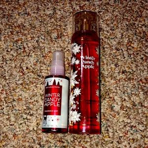 2 Winter Candy Apple Bath & Body Spray Mist